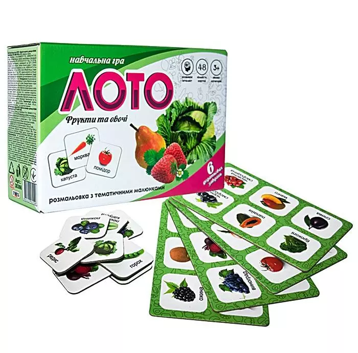 Настільна гра "Лото" "ЯУ" 30366 оптом